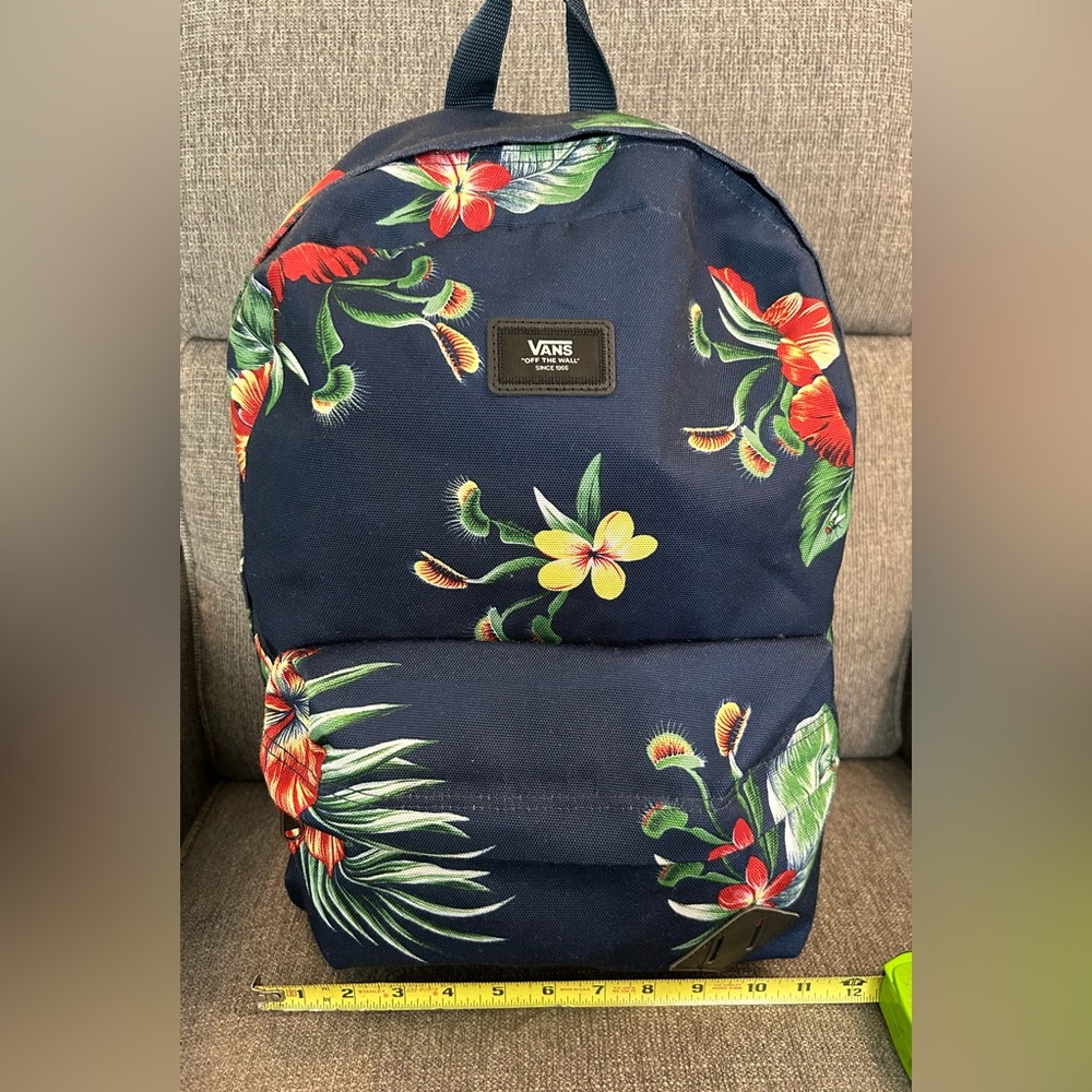 Vans Navy Venus Flytrap Backpack - image 8